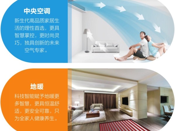 美的地暖中央空調冷暖二聯供全新上市