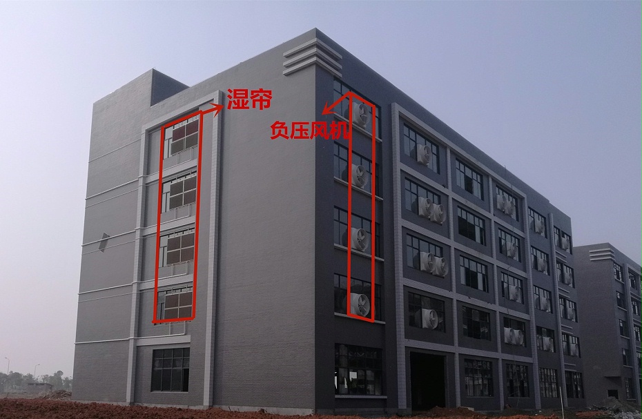 無錫蘇州專業廠房車間中央空調降溫通風四種有效的解決方案1