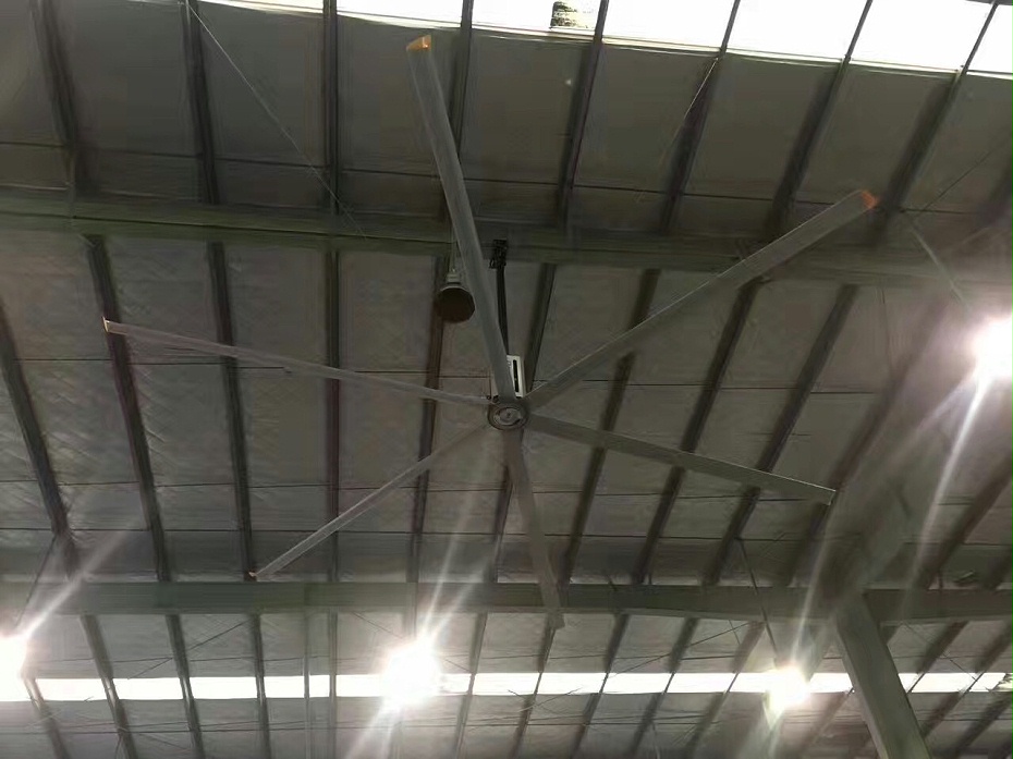 房車間降溫通風之大型工業風扇