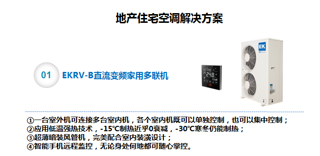 家用別墅中央空調解決方案1