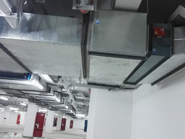 世貿國際廣場通風管道安裝案例